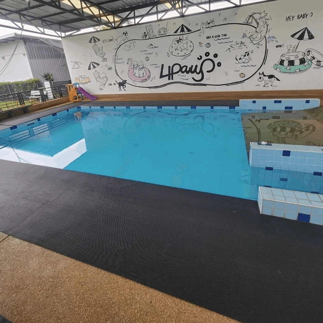 PVC Roll Mat Black 5 mm. 1 PVC-B-6-sf