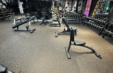Rubber gym flooring 4